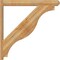 Ekena Millwork Funston Craftsman Rough Sawn Outlooker, Western Red Cedar, 6"W x 44"D x 44"H OUT06X44X44FST04RWR - alternate 3
